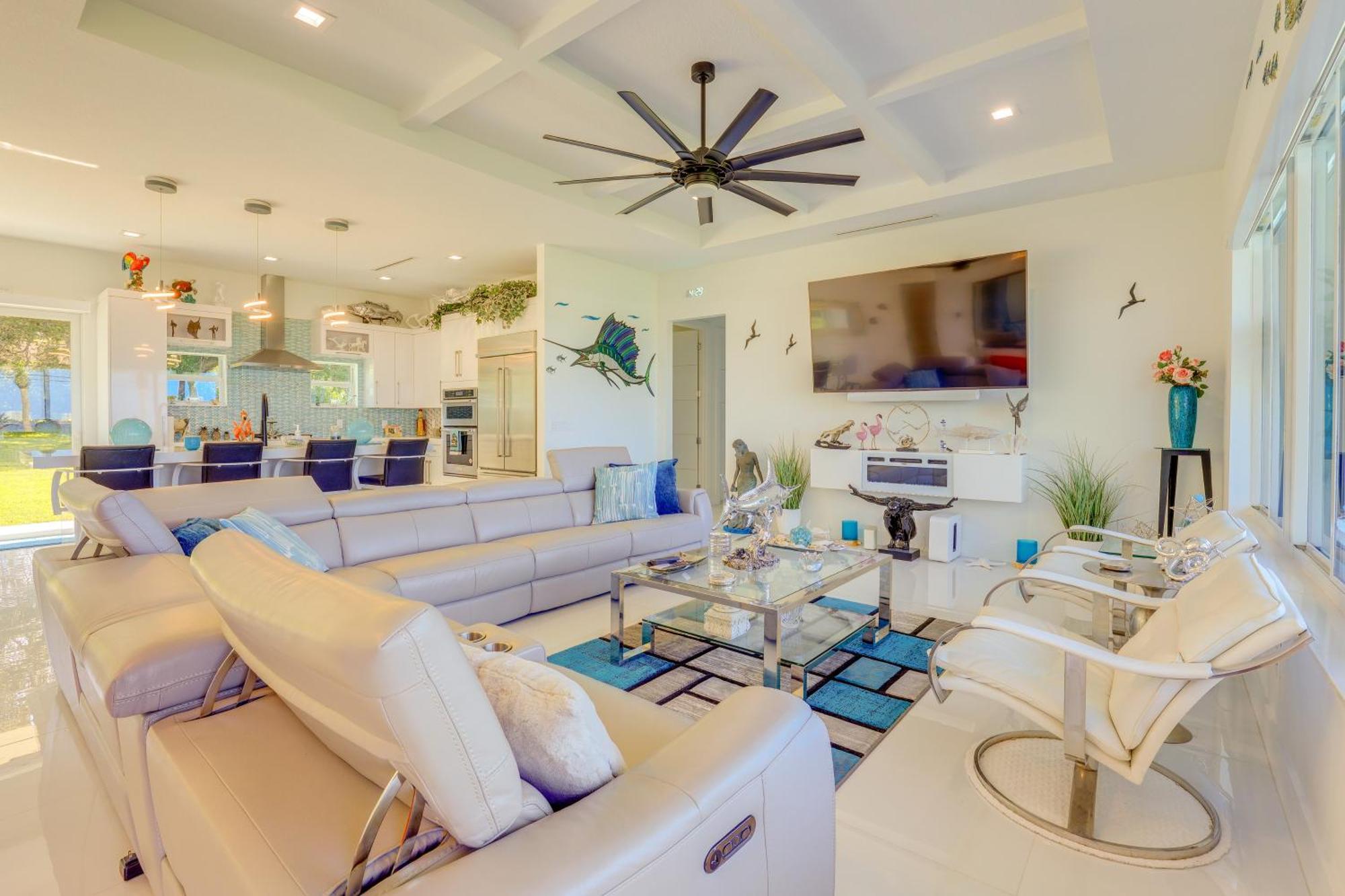 Sleek Fort Pierce Vacation Rental With Private Dock! Exterior photo